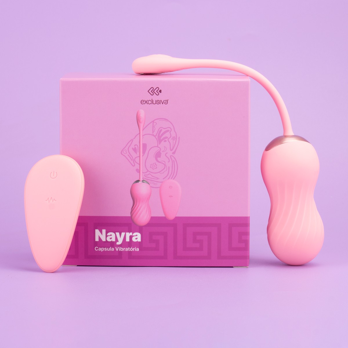 Capsula Vibratória em Silicone com 10 Modos de Vibração e Rotação, Controle Remoto Sem Fio e Carregamento via USB Magnético - Exclusiva Nayra - 2