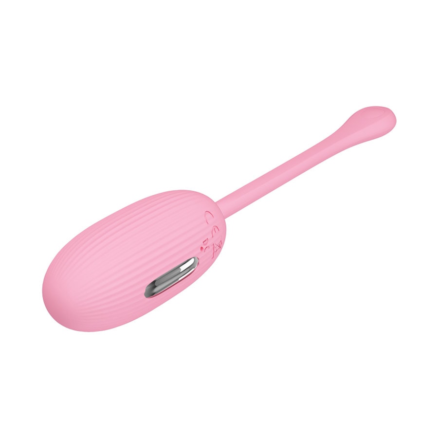 Cápsula Vibratória em Silicone com 12 Modos de Vibração, 3 Intensidades de Choque e Controle via App  - Pretty Love Doreen | 7,2 x 3,3 cm | Disponível em 2 Cores - 12