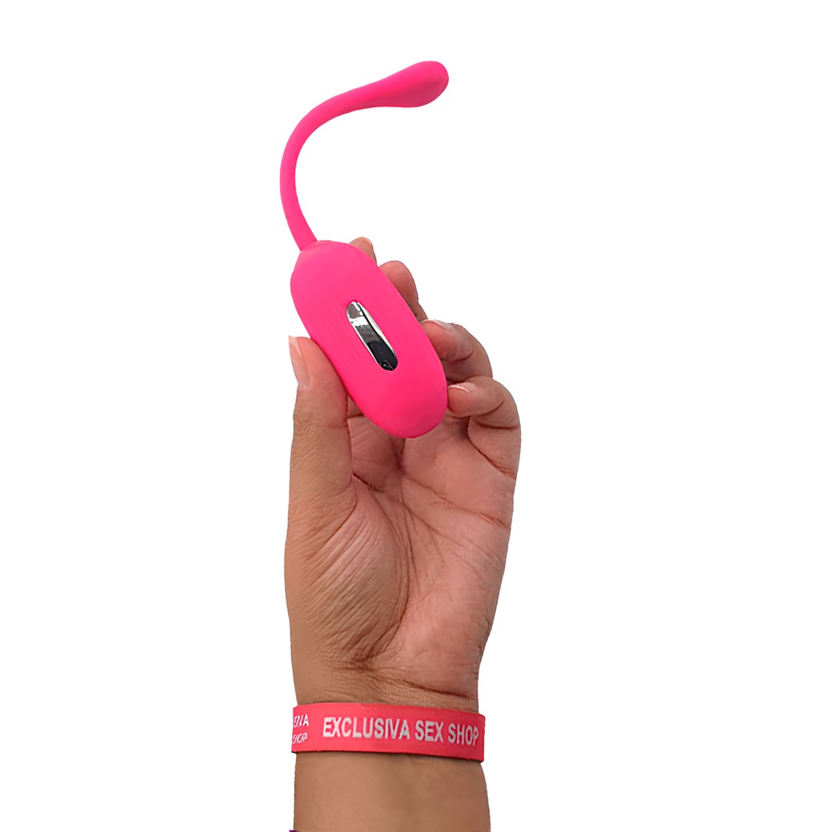 Cápsula Vibratória em Silicone com 12 Modos de Vibração, 3 Intensidades de Choque e Controle via App  - Pretty Love Doreen | 7,2 x 3,3 cm | Disponível em 2 Cores - 10