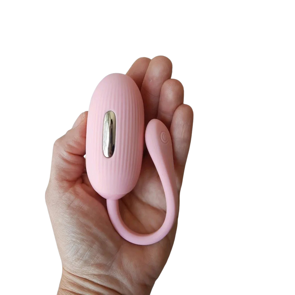Cápsula Vibratória em Silicone com 12 Modos de Vibração, 3 Intensidades de Choque e Controle via App  - Pretty Love Doreen | 7,2 x 3,3 cm | Disponível em 2 Cores - 18