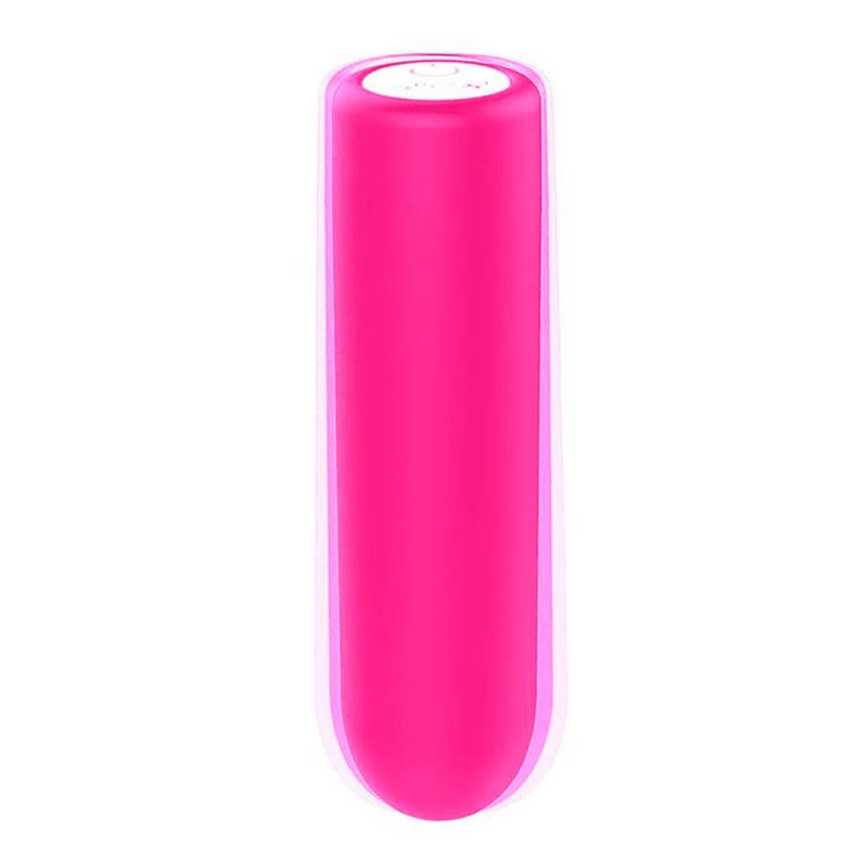 Cápsula Vibratória em Silicone com 9 Modos de Vibração, Resistente à Água e Recarregável - SI Seed | 7 x 1,8 cm | Disponível em 5 Cores - 4
