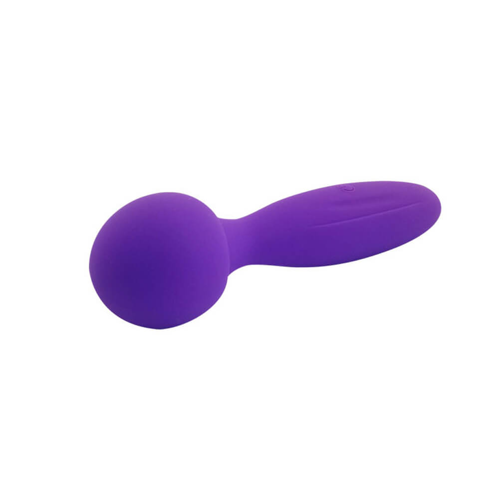 Massageador Recarregável em Soft Touch com Cabeça Flexível e 10 Modos de Vibração Aleatórias - Carl | 16 x 4,3 cm | Disponível em 3 Cores - 9