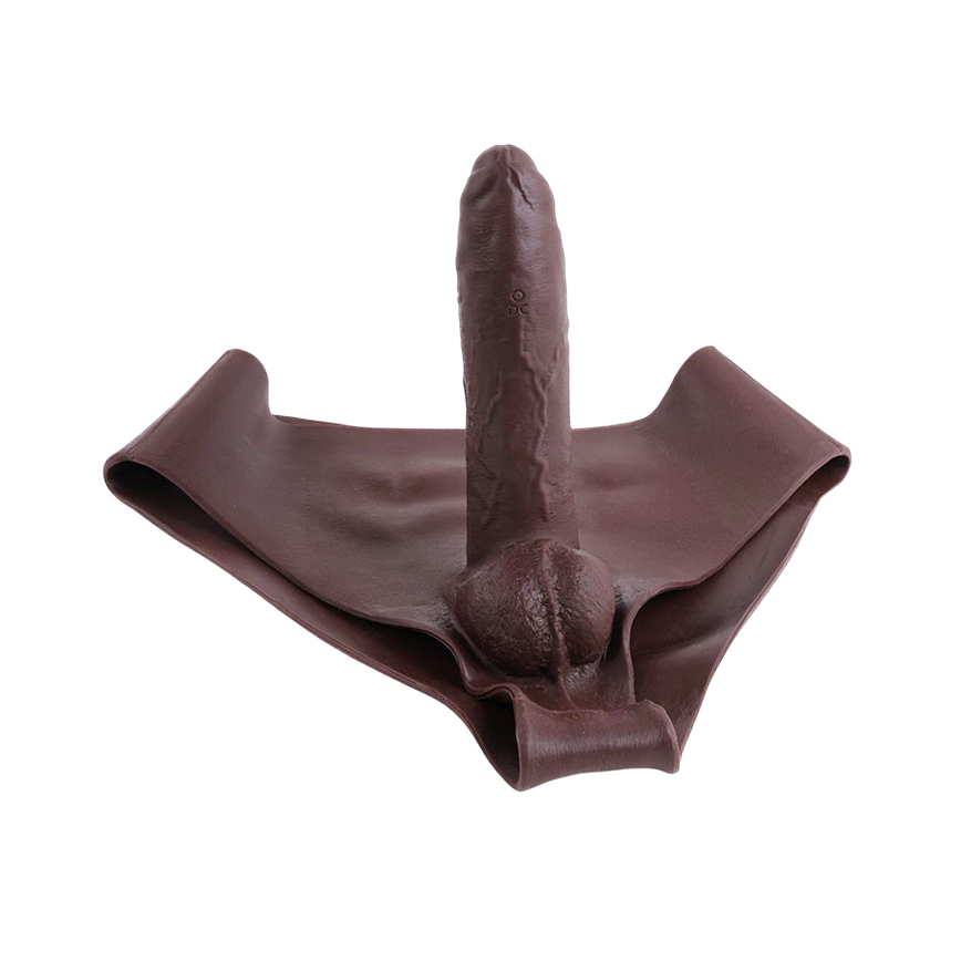 Cinta Estilo Cueca em TPE com Capa Peniana, 10 Modos de Vibrações e Recarregável - 3R | 15,5 x 4,2 cm - 3