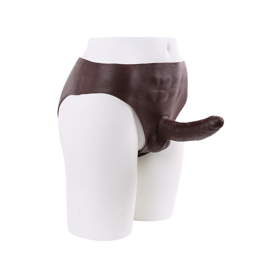 Cinta Estilo Cueca em TPE com Capa Peniana, 10 Modos de Vibrações e Recarregável - 3R | 15,5 x 4,2 cm - 6