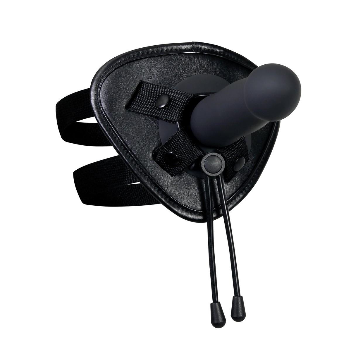 Kit com Cinta Peniana em Couro Sintético, Dois Penetradores, 10 Modos de Vibração, Ventosa e Controle Remoto Sem Fio - Evolved Heavenly Harness - 2