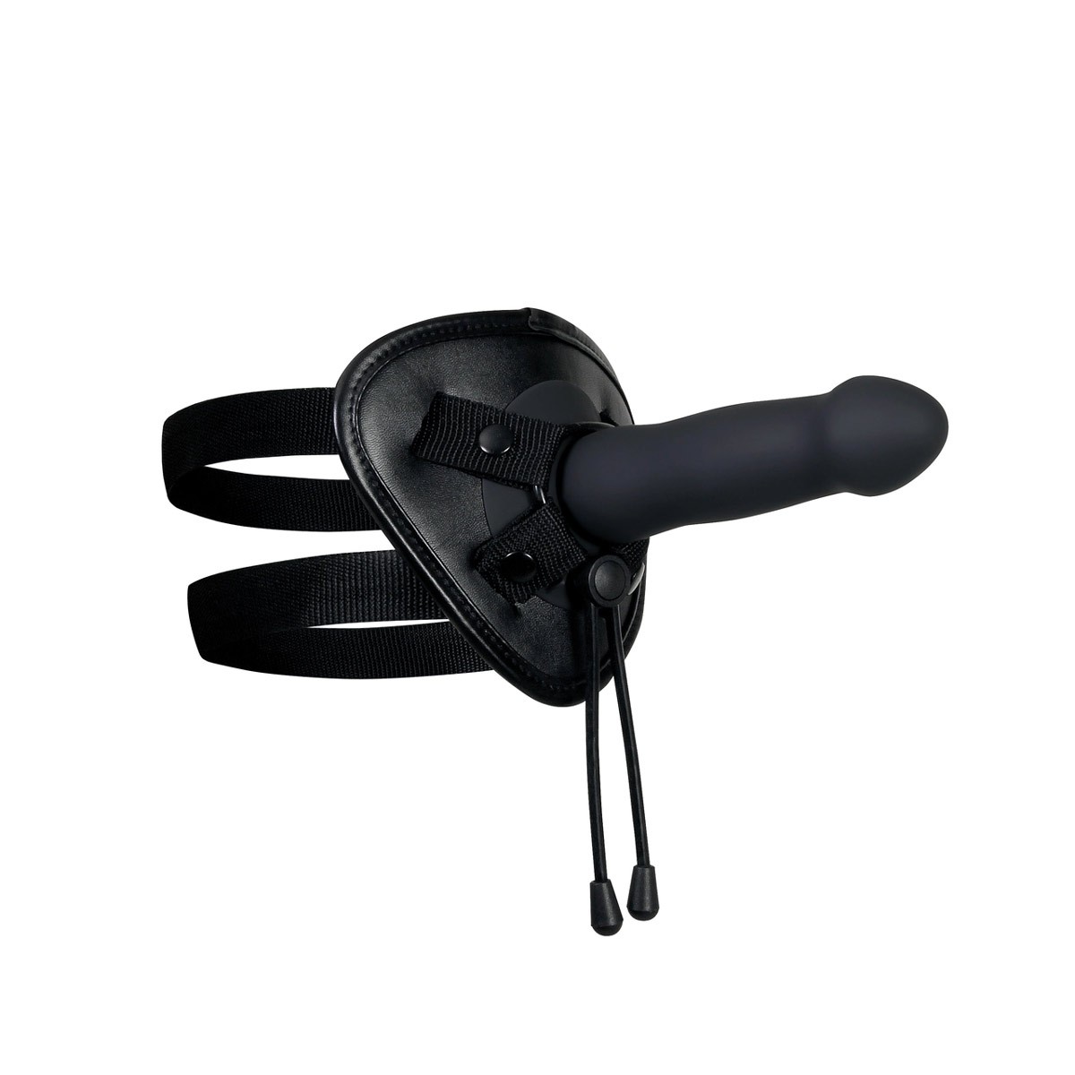 Kit com Cinta Peniana em Couro Sintético, Dois Penetradores, 10 Modos de Vibração, Ventosa e Controle Remoto Sem Fio - Evolved Heavenly Harness - 4