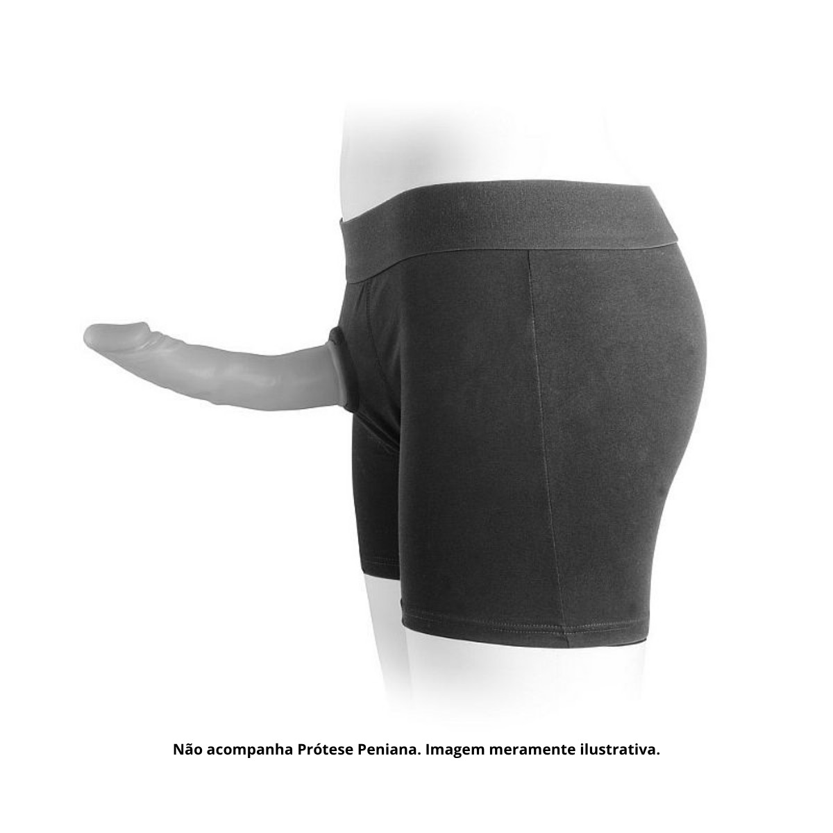 Cinta Peniana em Formato de Cueca Boxer com Elastano - VSCN Velty Harness 2 | Tamanho Único - 3