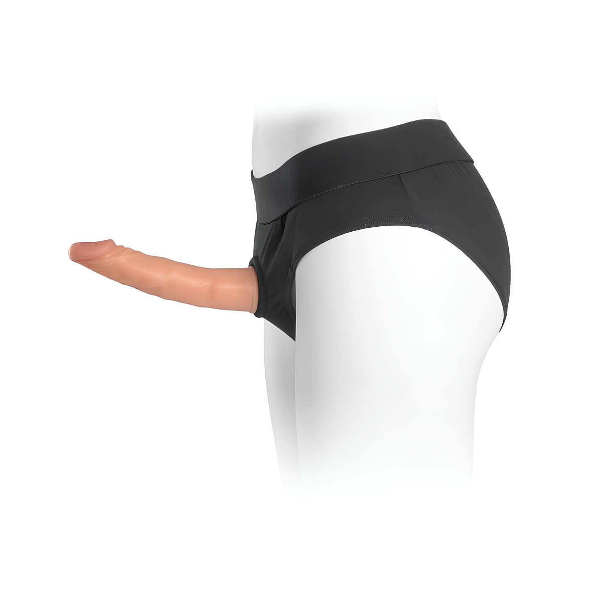 Cinta Peniana Formato de Cueca com Elastano e Prótese Peniana Com Vértebra - VSCN Velty Harness | 18,2 x 4,3 cm - 2