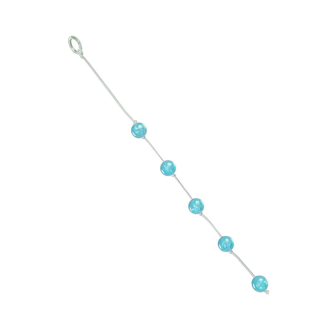 Colar Tailandês com 5 Bolas no Tamanho P - Hot Flowers | Disponível em 13 Cores - 13