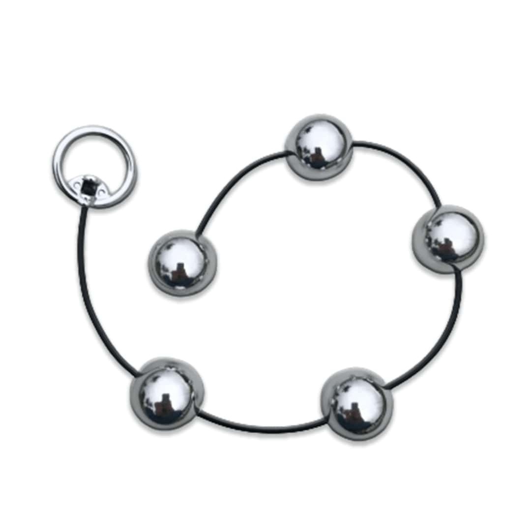 Colar Tailandês "G" com 5 Bolinhas em ABS e Alça de Segurança - Hard Less | Disponível em 2 Cores - 6