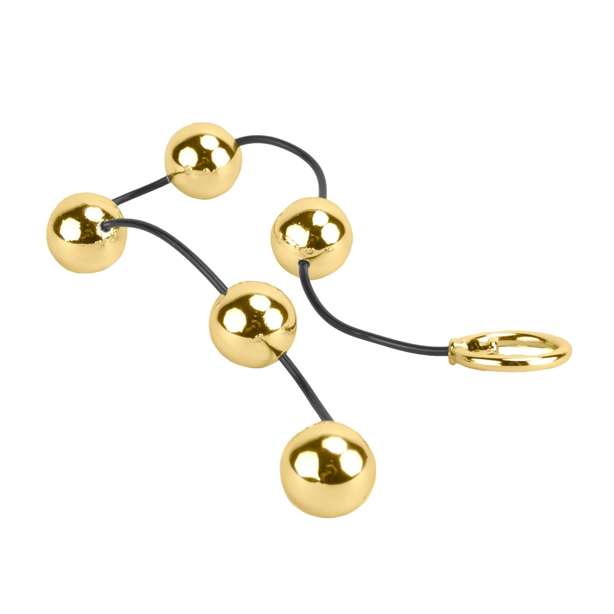 Colar Tailandês "G" com 5 Bolinhas em ABS e Alça de Segurança - Hard Less | Disponível em 2 Cores - 3