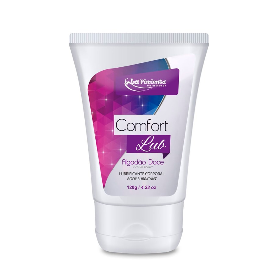 Lubrificante Íntimo à Base de Água - Comfort Lub | 120 gramas | Disponível 9 Sabores - 3