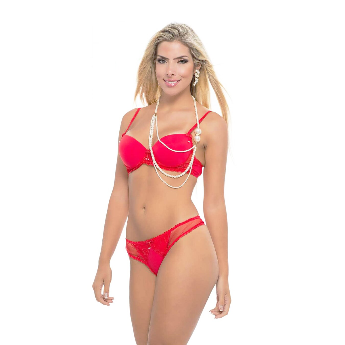 Conjunto Alegra - Lingerie Sapeka | Disponível em 3 Cores e 4 Tamanhos - 3