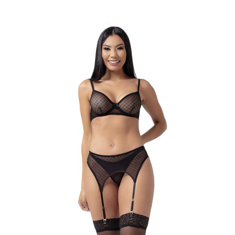 Conjunto Trio Luna - Sapeka Lingerie | Disponível em 4 Tamanhos e 3 Cores - 1