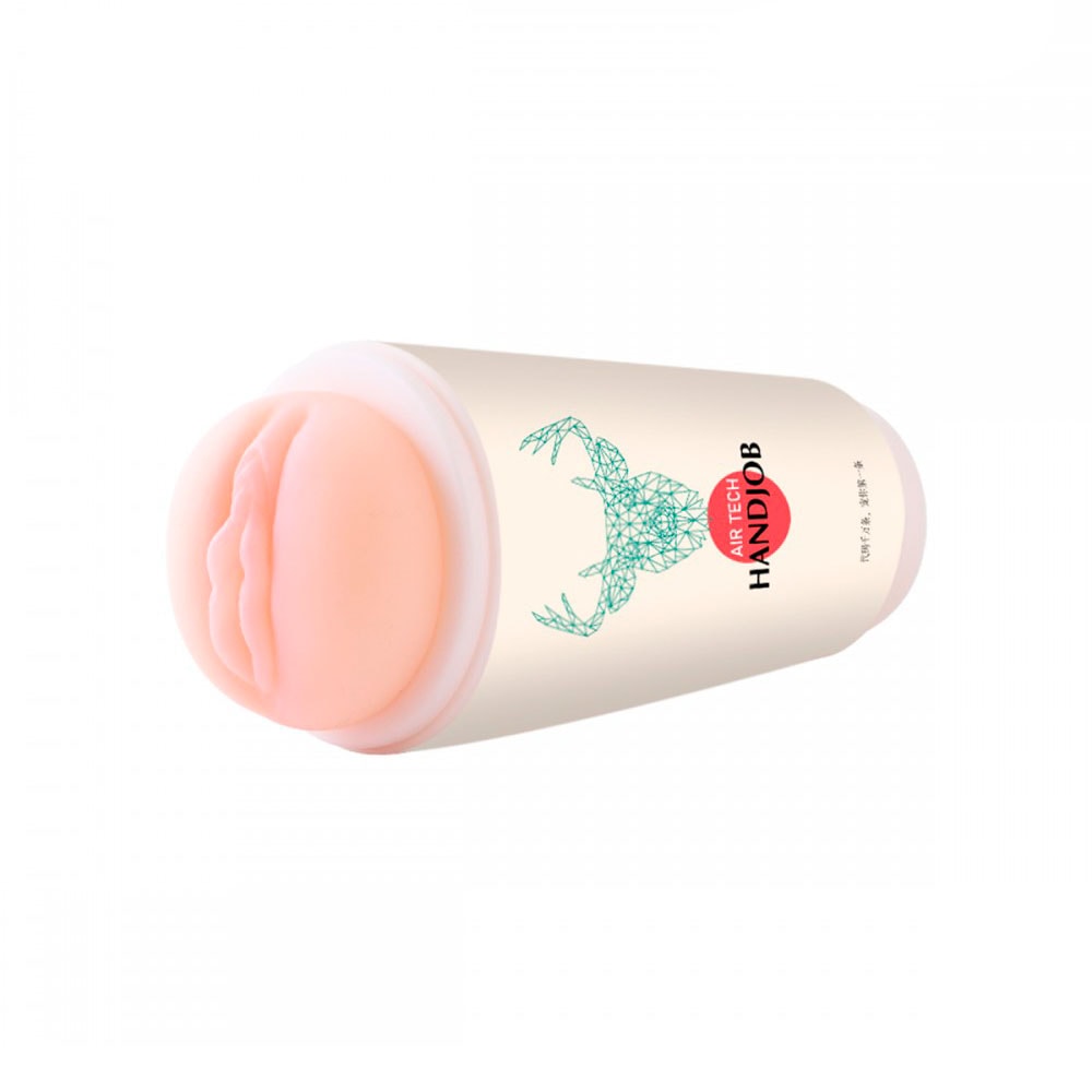 Copo Masturbador com Vagina em TPE e Textura Interna - Lilo Air Tech Handjob | 16 x 6,9 cm - 3