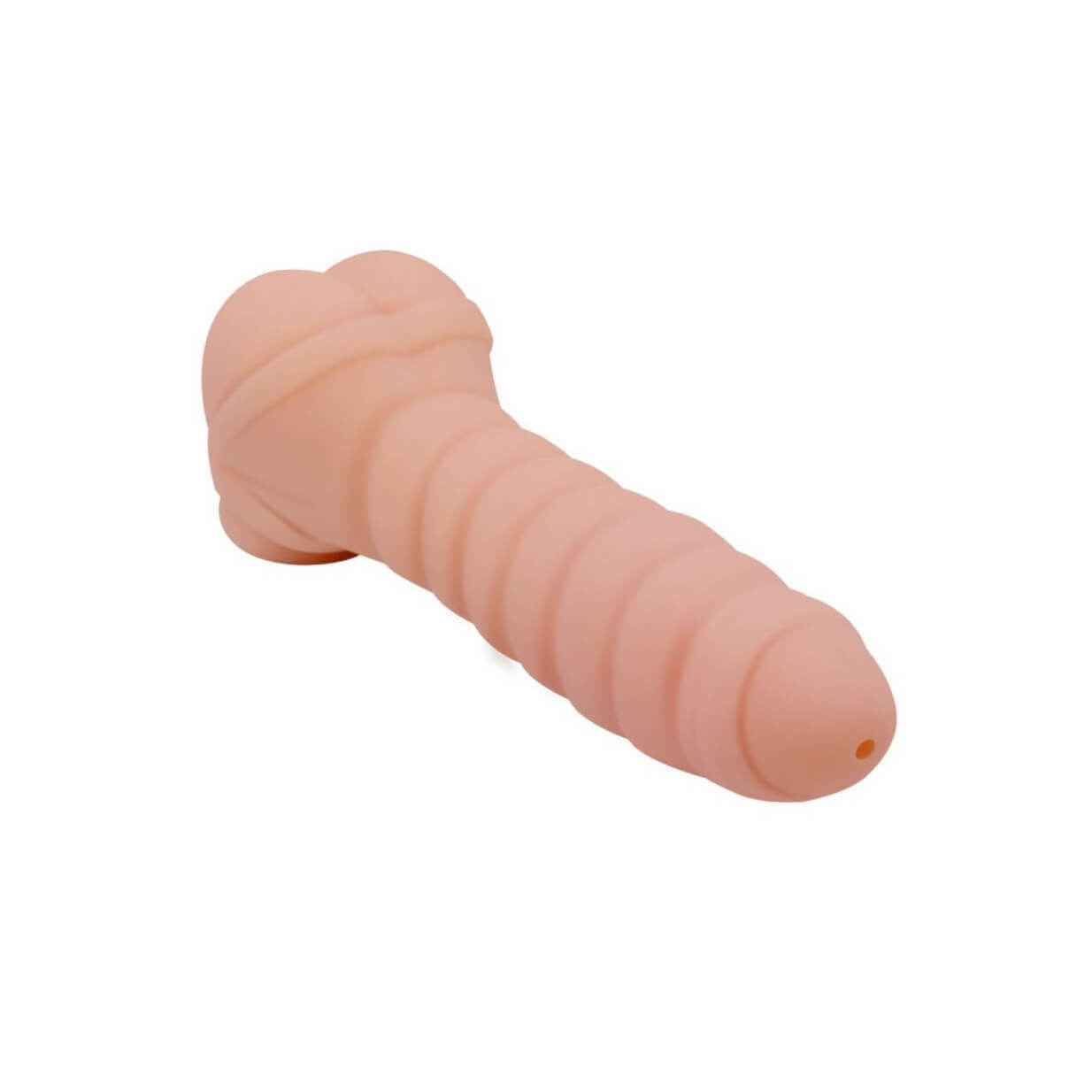 Crazy Bull Stronger Man - Masturbador em Cyberskin Multifunção que Pode ser Usado como Capa Peniana e Bullet com Vibração Única - 21 x 5 cm - 2