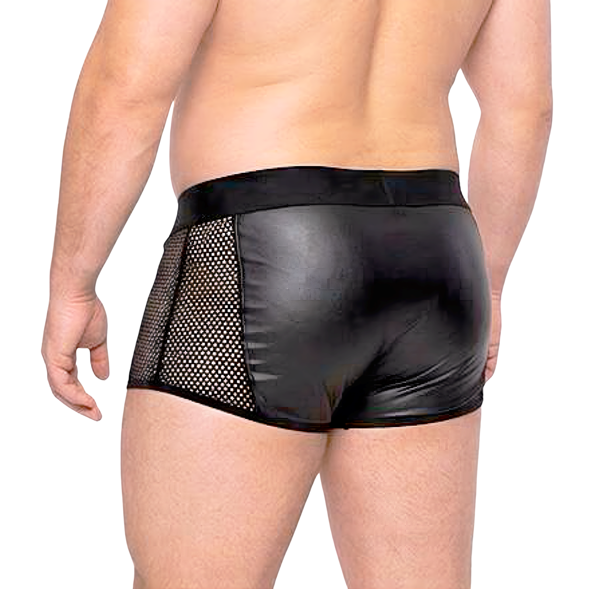 Cueca Boxer em Cirrê com Recortes em Arrastão nas Laterais - Exclusiva Lingerie | Tamanho Plus Size - 2