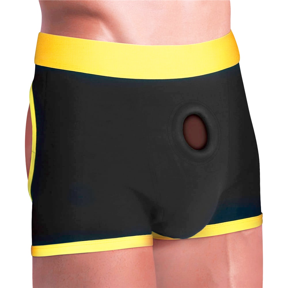 Cueca Boxer Strap On - Lovetoy Ingen Horny Strapon Shorts | Disponível em 2 Tamanhos - 1