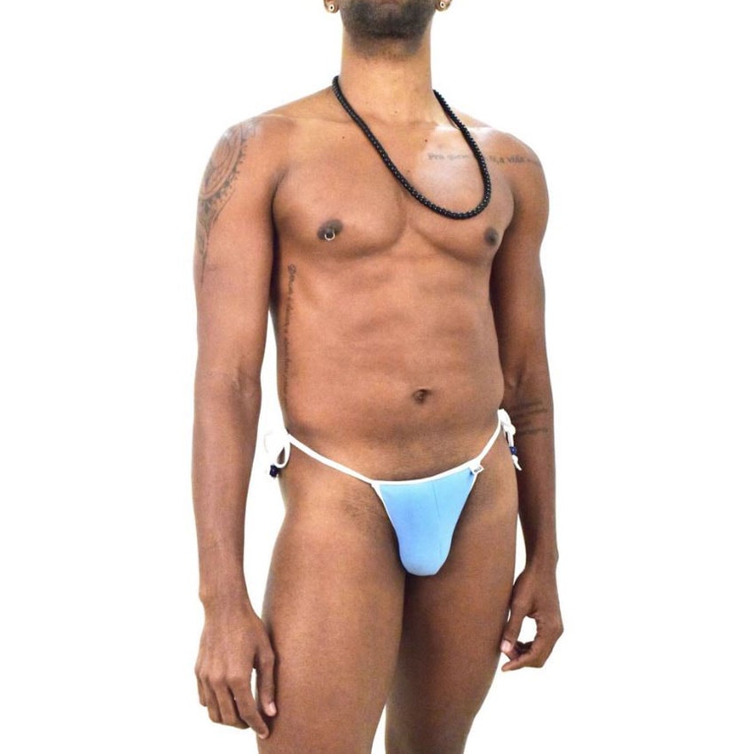 Cueca Fio Dental Cortininha 2 - Steves Designer SD Flutua | Tamanho Único - 1