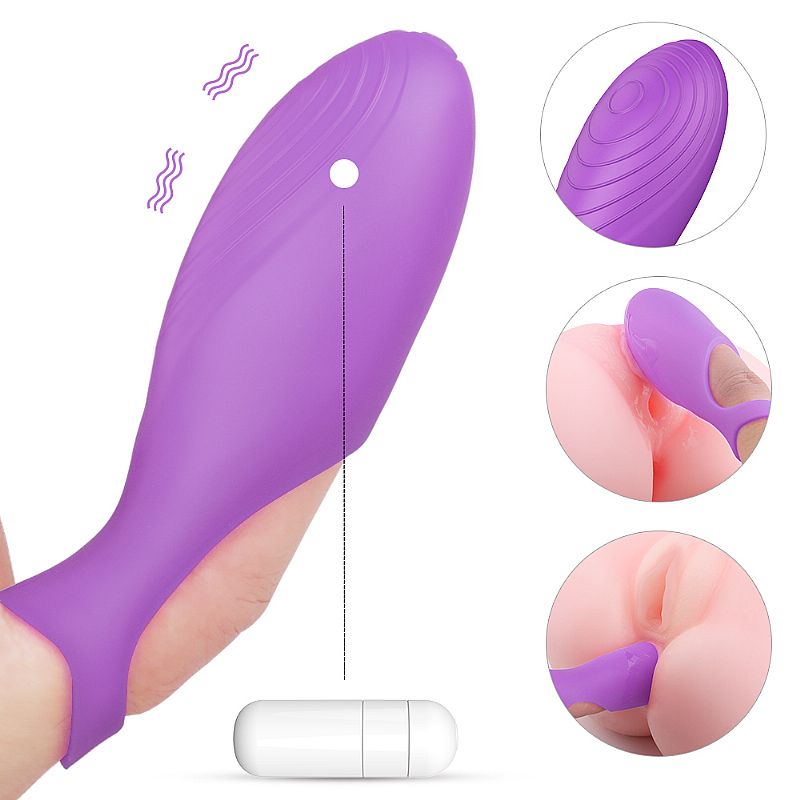 Dedeira Estimuladora de Ponto G e Clitóris com Textura Estimuladora e Bullet - S-Hande Vicky | Disponível em 2 Cores - 5