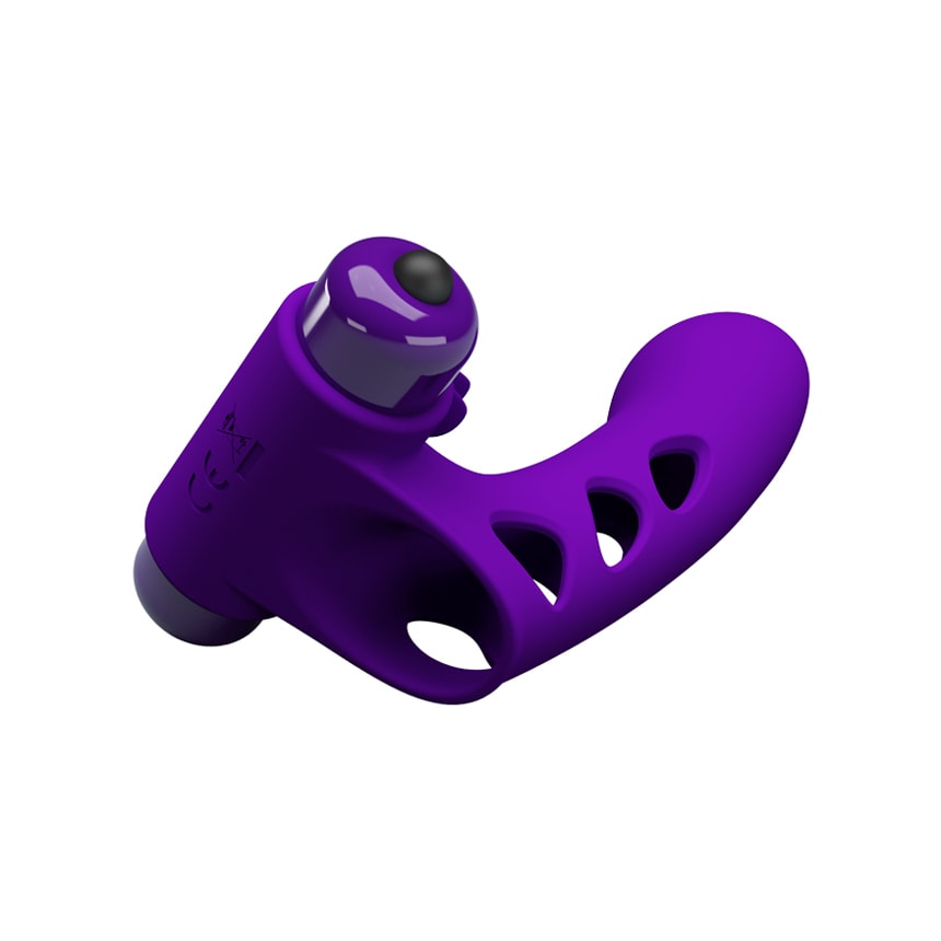 Dedeira em Silicone com 10 Modos de Vibração e Estimulador de Clitóris - Pretty Love Orlando | Disponível em 2 Cores - 10
