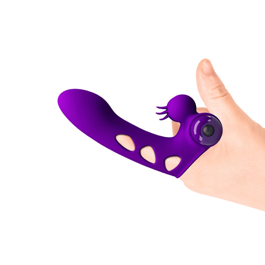 Dedeira em Silicone com 10 Modos de Vibração e Estimulador de Clitóris - Pretty Love Orlando | Disponível em 2 Cores - 12