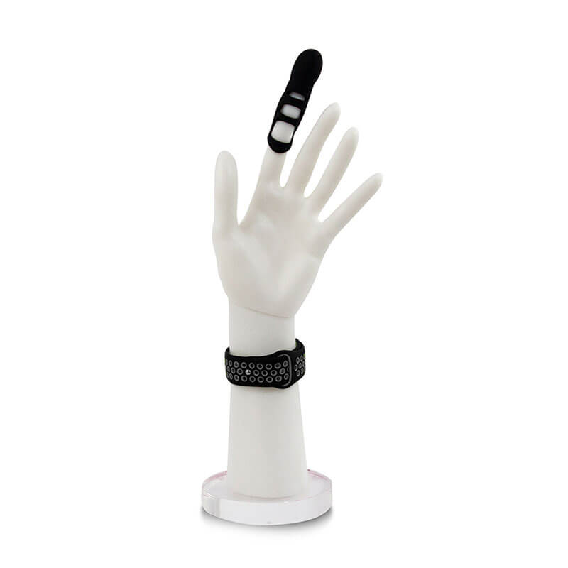 Dedeira em Silicone Atóxico com 10 Modos de Vibração e Dispositivo de Pulso - Intt Touché Finger Vibrator | 9,2 x 2,3 cm - 3