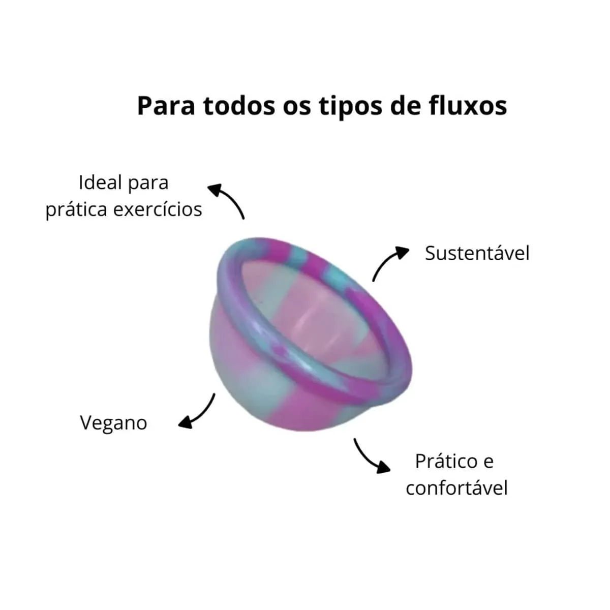 Disco Menstrual em Silicone - Lilicupmy | Disponível em 3 Tamanhos - 5