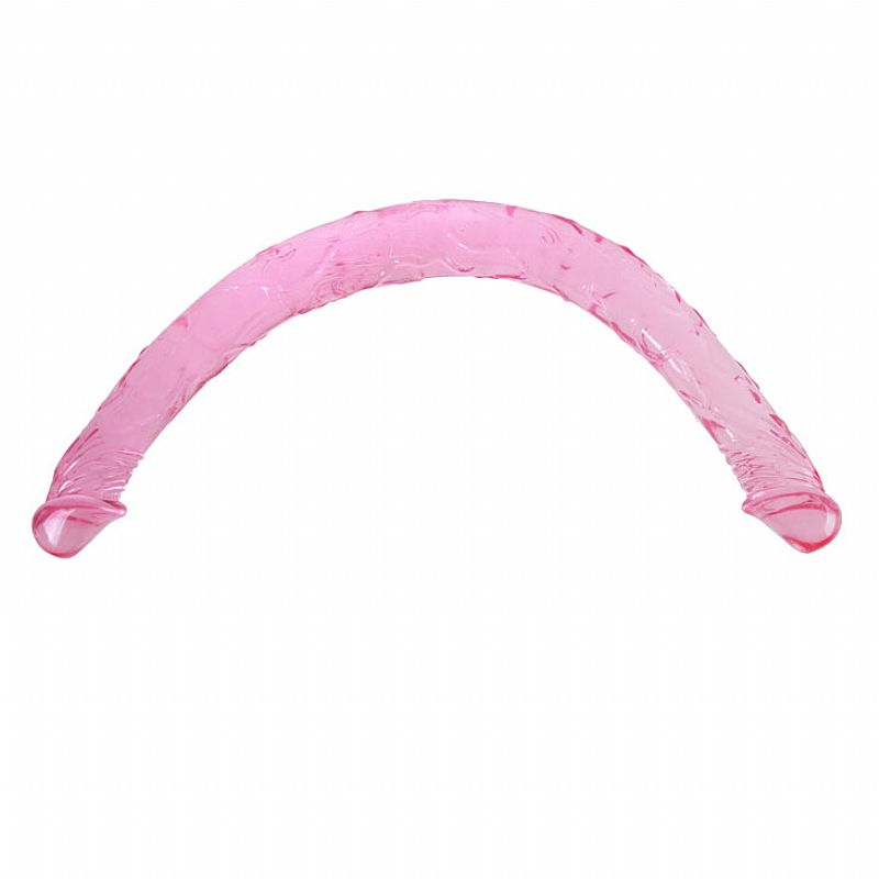 Prótese em Forma de Pênis Duplo com Veias Salientes - Double Dong | 45 x 3,5 cm | Disponível em 4 Cores - 3