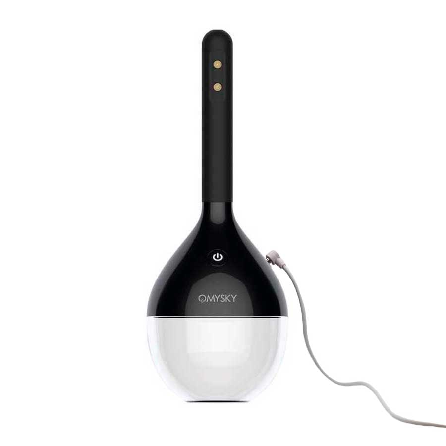 Ducha Higiênica Elétrica Unissex para o Uso Anal com Aplicador com Jatos 360º - 195 ml | OMYSKY - 3