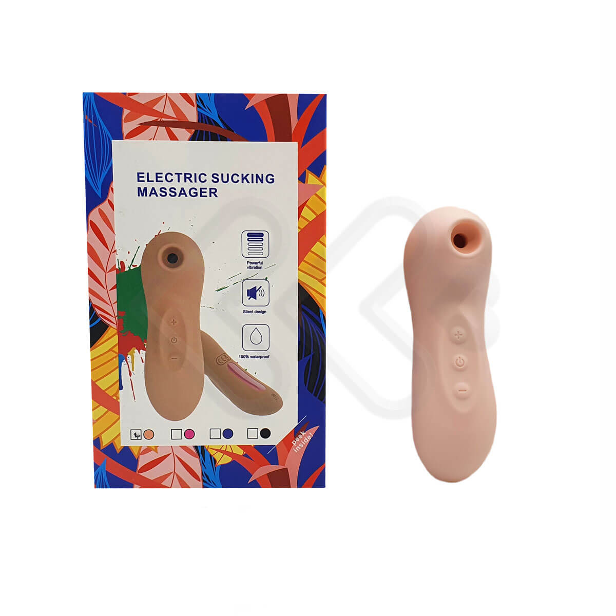 Estimulador Clitoriano Recarregável em Silicone com 10 Modos de Pulsação - Eletric Sucking Massage | 11,5 x 3,7 cm | Disponível em 3 Cores - 5