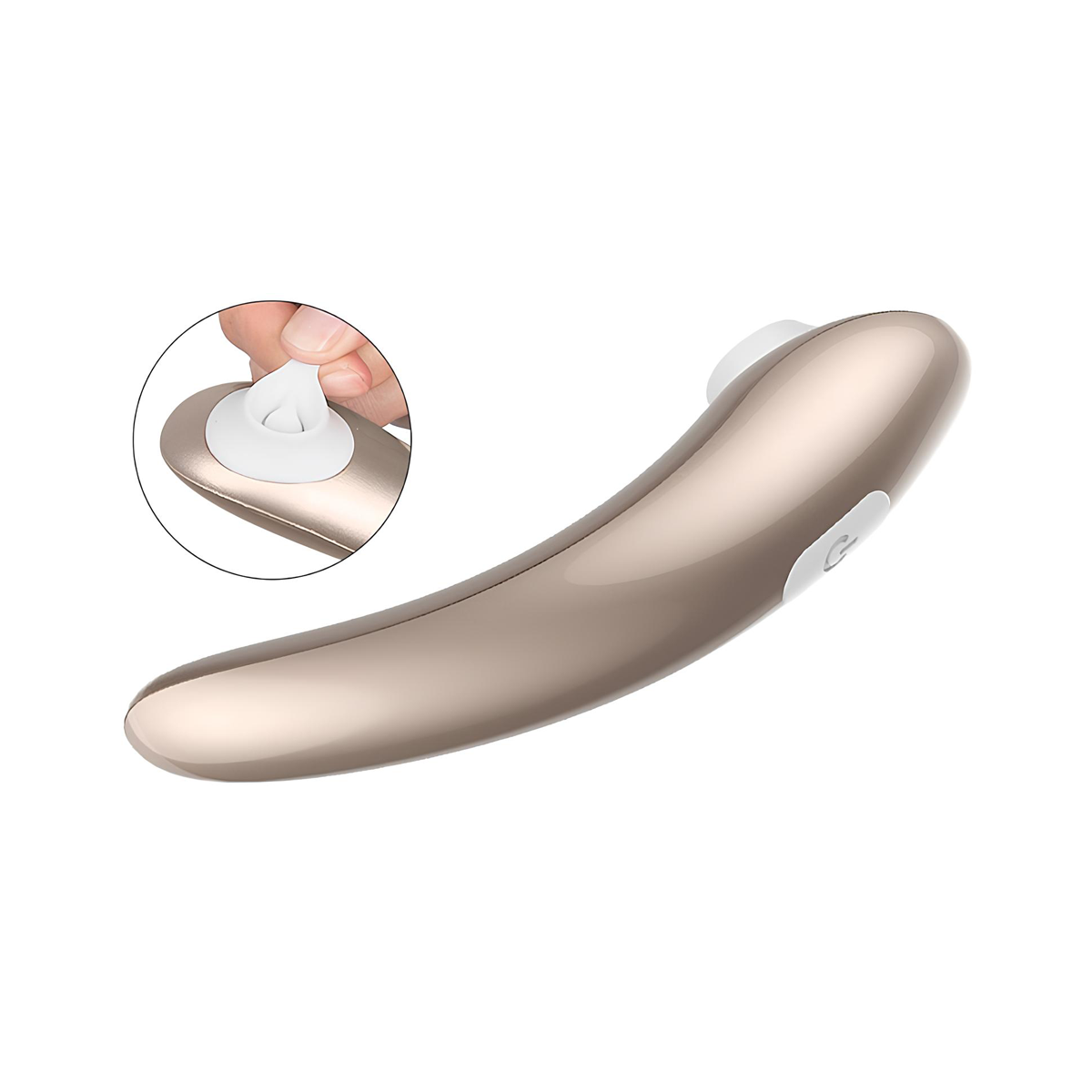 Estimulador Clitoriano com 10 Níveis de Vibração e Recarregável - S-Hande Alex Screaming Pro | 16 x 4 cm | Disponível em 2 Cores - 3
