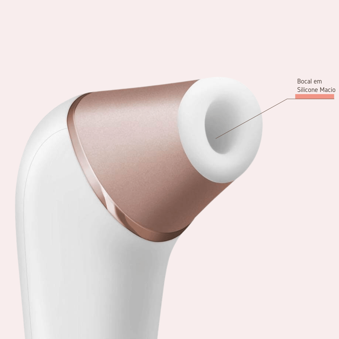 Estimulador Clitoriano com 11 Níveis de Sucção e Resistente a água - Satisfyer Number Two | 18 x 4,7 cm - 3