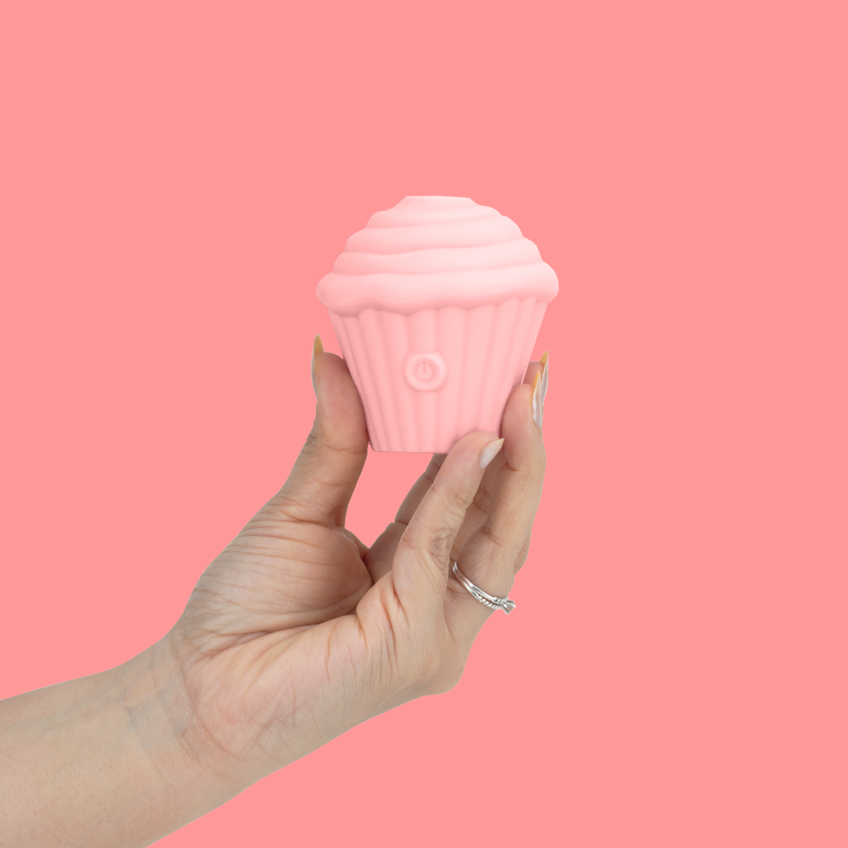 Estimulador Clitoriano no Formato de Cupcake com 5 Modos de Pulsações e Recarregável - SI Play | 7,8 x 7,4 cm | Disponível em 3 Cores - 9