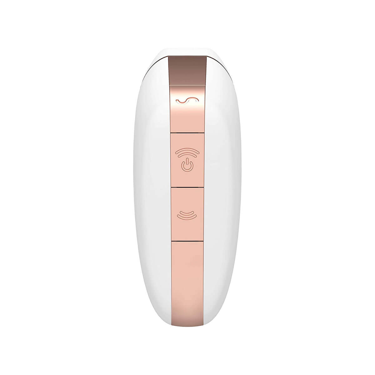 Estimulador Clitoriano Recarregável com 10 Modos de Vibração, 11 Intensidades de Sucção e Aplicativo - Satisfyer Love Triangle - 13