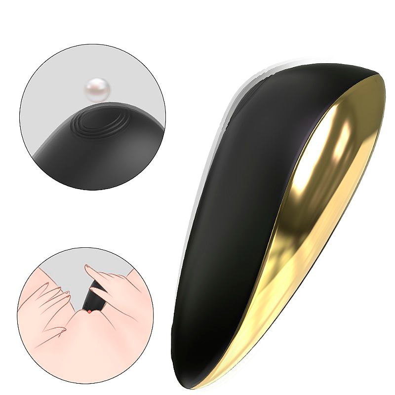 Estimulador Clitoriano em Silicone com 9 Tipos de Pulsação e Recarregável - S-Hande Bling | 11,6 x 4,7 cm - 1