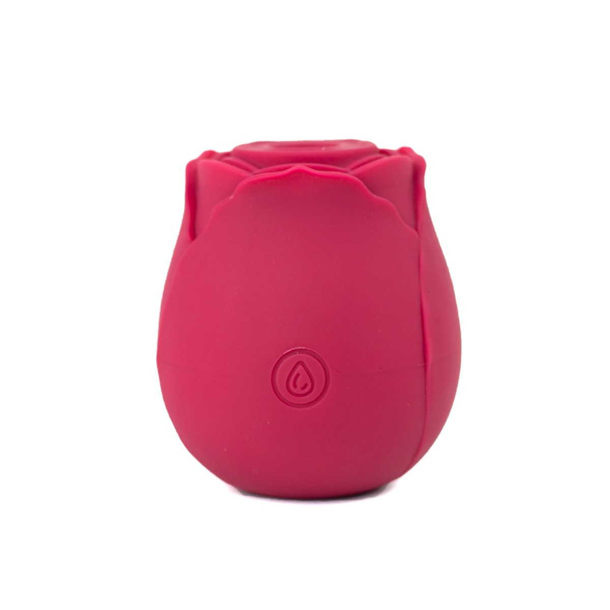 Estimulador Clitoriano em Silicone com Formato de Rosa, 10 Modos de Pulsação e Recarregável - Exclusiva Rose | 6,6 x 5,9 cm | Cor: Vermelho - 2