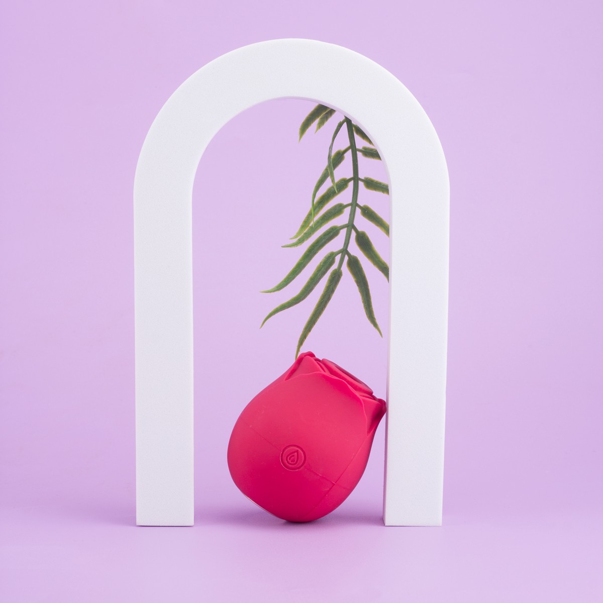 Estimulador Clitoriano em Silicone com Formato de Rosa, 10 Modos de Pulsação e Recarregável - Exclusiva Rose | 6,6 x 5,9 cm | Disponível em 4 Cores - 4