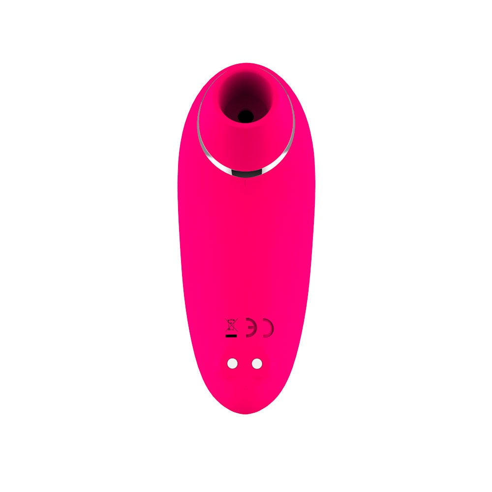 Estimulador Clitoriano em Silicone Macio com 9 Modos de Sucção, Recarregável - Nv Toys Rita | 10 x 4,1 cm | Disponível em 2 Cores - 6