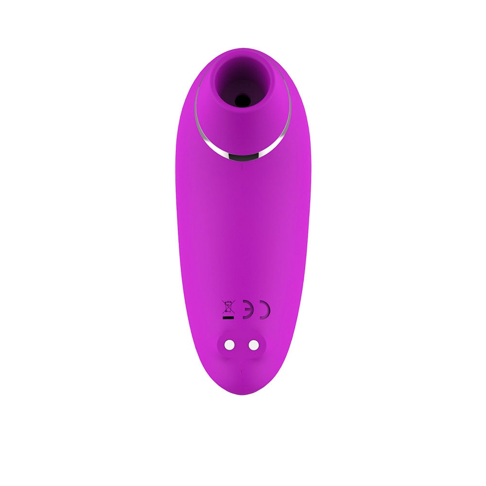 Estimulador Clitoriano em Silicone Macio com 9 Modos de Sucção, Recarregável - Nv Toys Rita | 10 x 4,1 cm | Disponível em 2 Cores - 13