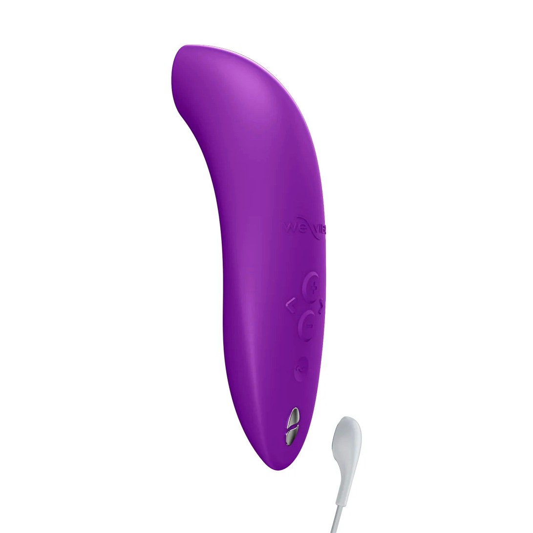 Estimulador Clitoriano em Silicone Macio com Tecnologia Pleasure Air, Smart Silence e Aplicativo Interativo - We-Vibe Melt 2 - 5