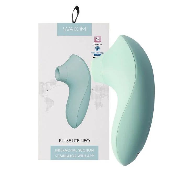 Estimulador de Clitóris com 5 Modos de Intensidade de Ondas de Pressão, Carregamento Via USB Magnético e App Interativo - Svakom Pulse Lite Neo | Disponível em 3 Cores - 12