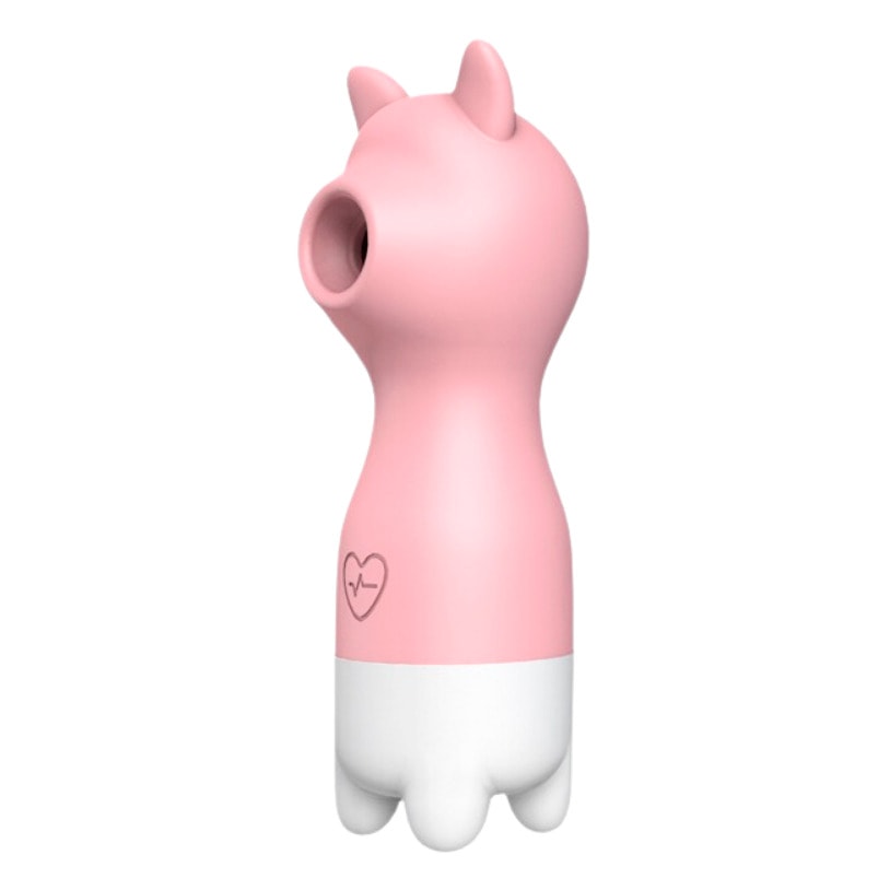 Estimulador de Clitóris em Forma de Gatinho com 10 Modos de Pulsação e Carregamento via USB - Pink Cat | 10,7 x 3,8 cm - 2