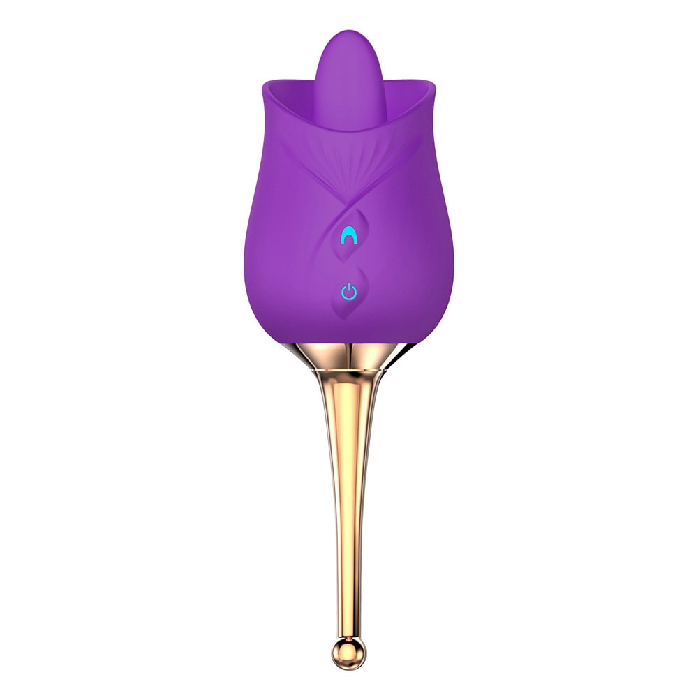 Estimulador de Clítoris Recarregável em Formato de Rosa com 10 Modos de Vibrações e 10 de Intensidade - Man Ting Hua Dancing Spirit | Disponível em 2 Cores - 7