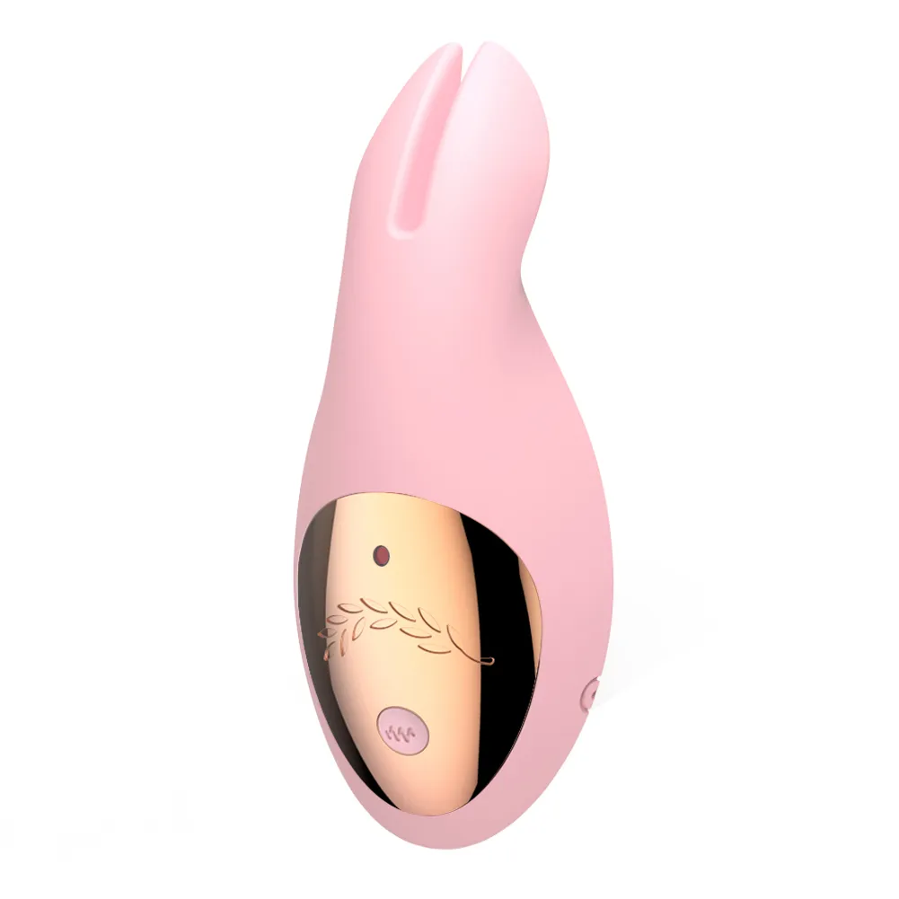 Estimulador de Clitóris em Silicone com 10 Modos de Vibração, 3 Níveis de Intensidade e Recarregável via USB - Slimline Bunny Love | Disponível em 3 Cores - 2