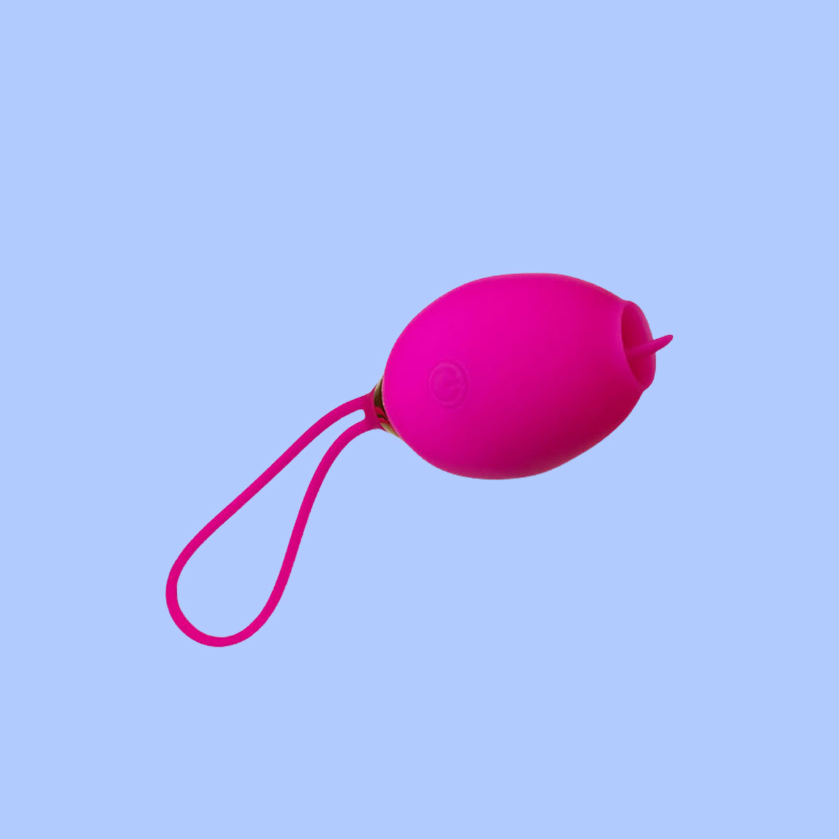 Estimulador de Clitóris em Silicone, Formato Arredondado com Língua, 9 Modos de Vibração e Controle via Aplicativo - Good Vibe Toys | 7 x 3,9 cm - 3