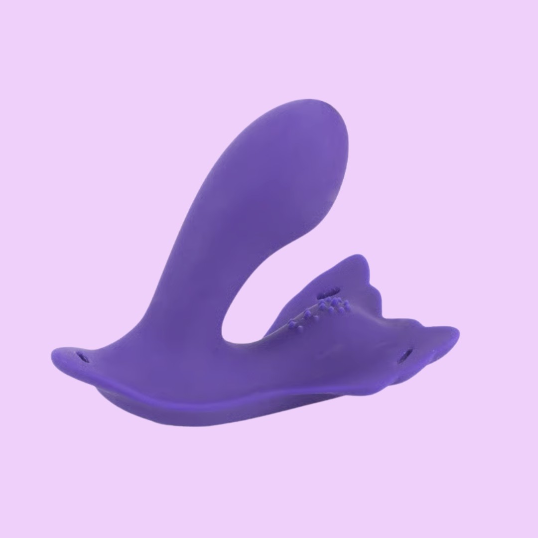 Estimulador Feminino em Forma de Coração com Mini Penetrador, Cinta, 9 Modos de Vibração Potentes e App Interativo - Exclusiva Kat - 6