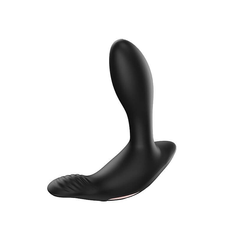 Estimulador de Próstata e Períneo em Silicone com 7 Modos de Vibração, Função Aquecimento e Controle sem Fio - 9,3 x 3,1 cm - 5