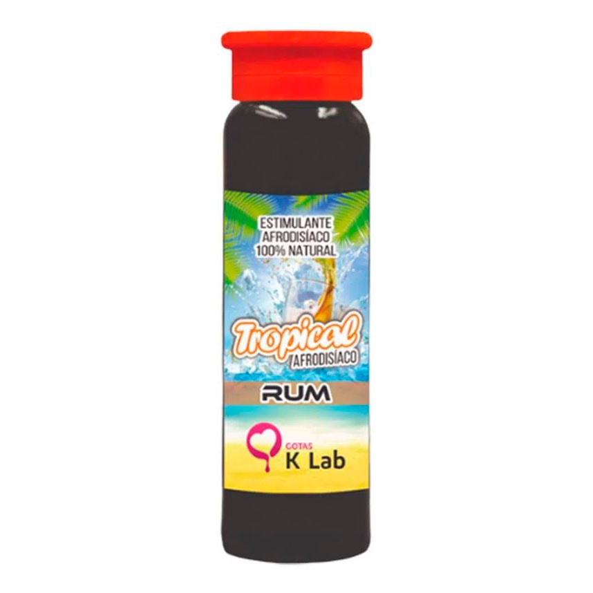 Estimulante Afrodisíaco 100% Natural com Sabor - K-Lab Tropical Afrodisíaco | 10ml | Disponível em 8 Sabores - 5