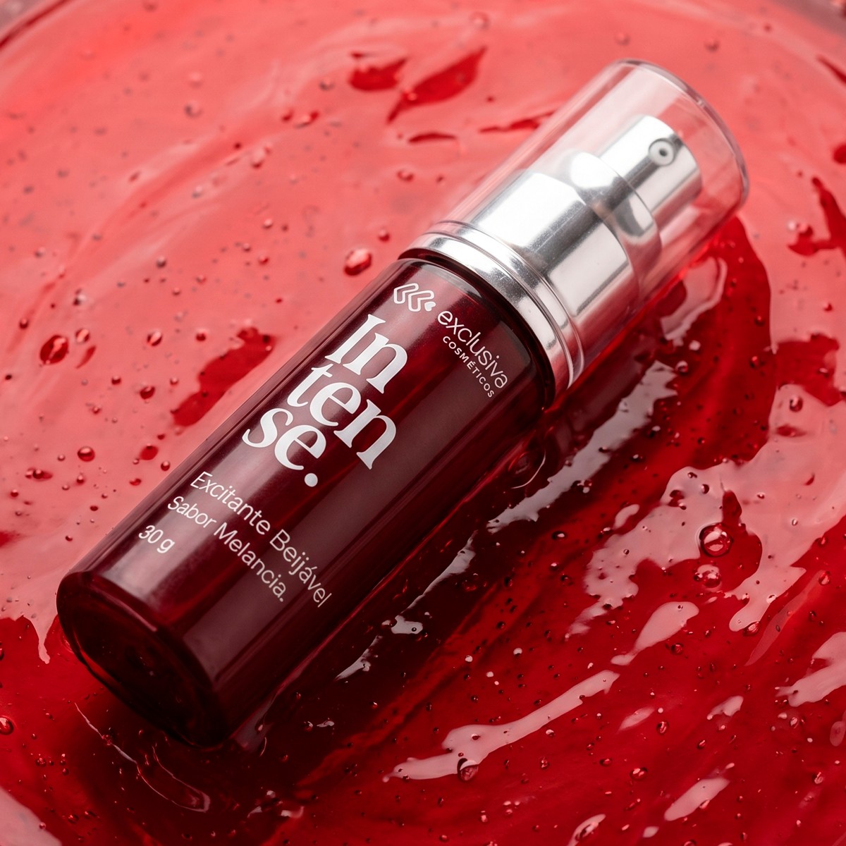Excitante Beijável - Exclusiva Cosméticos Intense | 30g | Disponível em 3 Sabores - 3